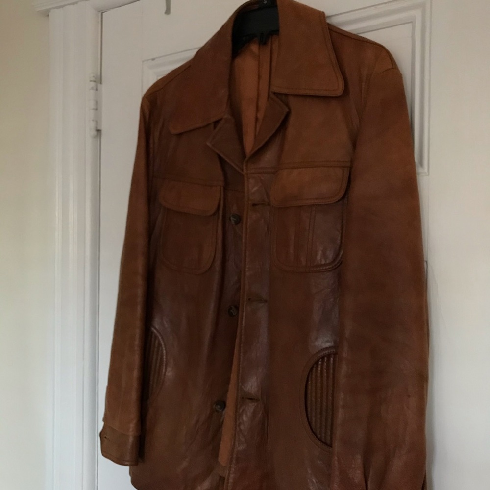 Vintage leather jacket
